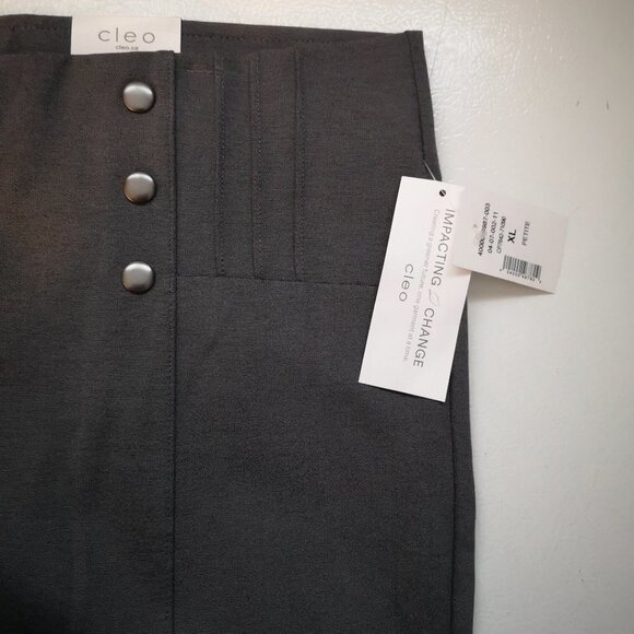 Cleo Petites NWT Ladies Size XL Petite Elastic Waist Pull On Dressy Leggings - Picture 5 of 9